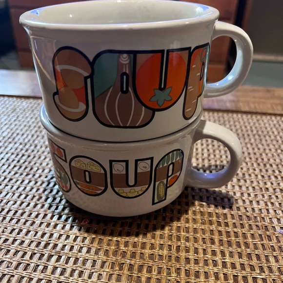 Vintage soup bowls (2) - Picture 1 of 2